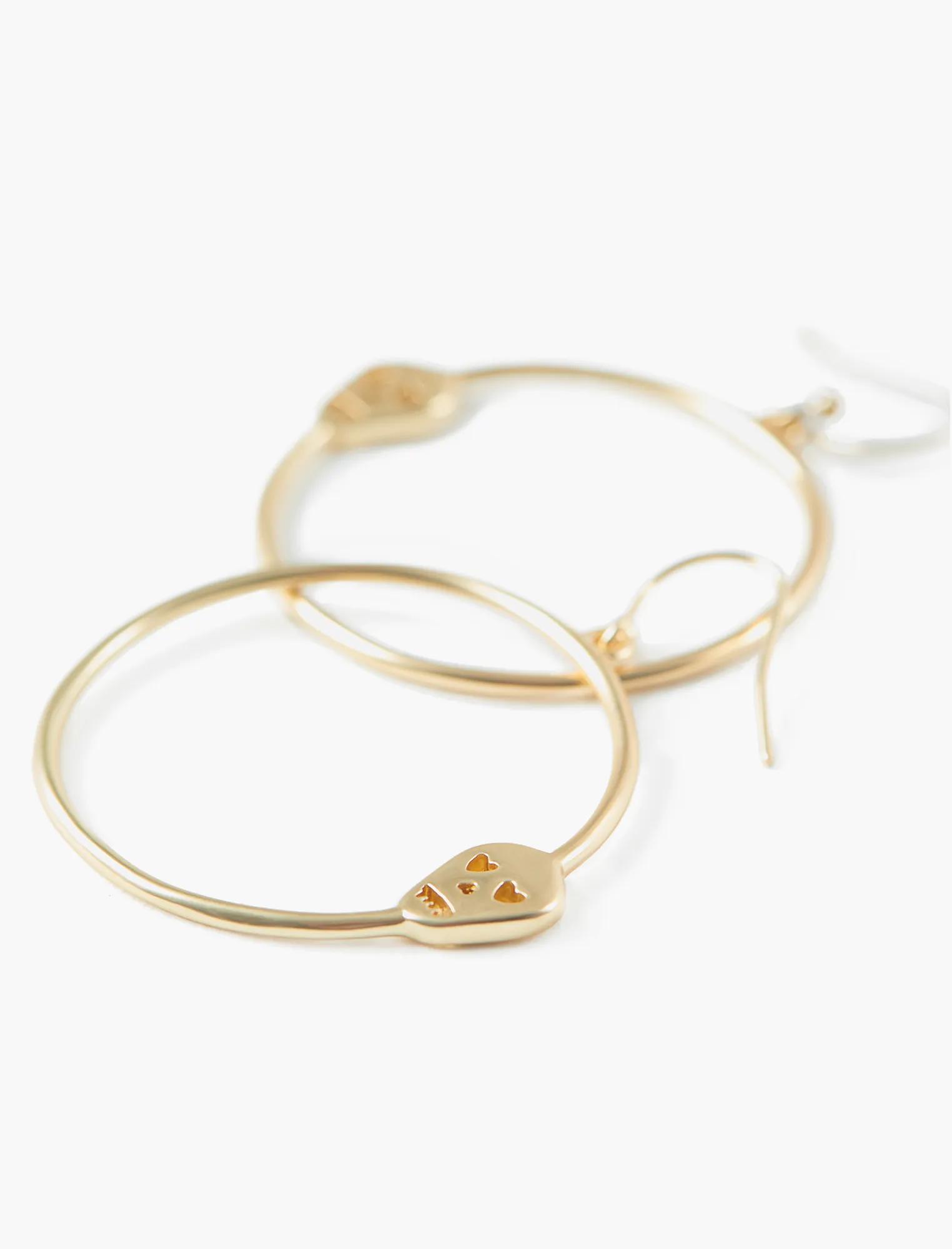 SKULL HOOP EARRINGS, image 2