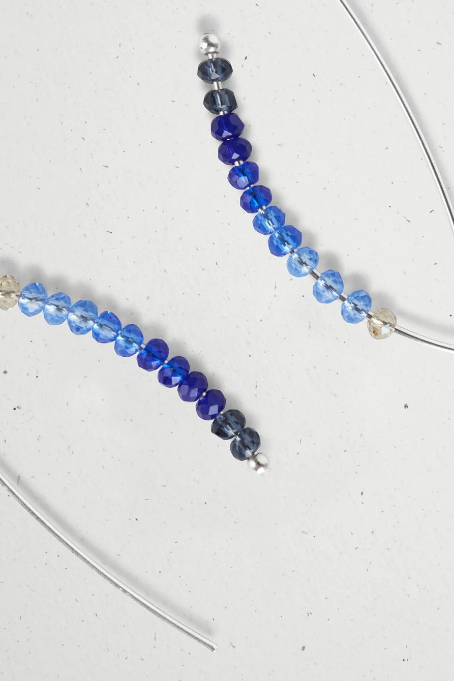 OMBRE BEADED EARRINGS, image 2