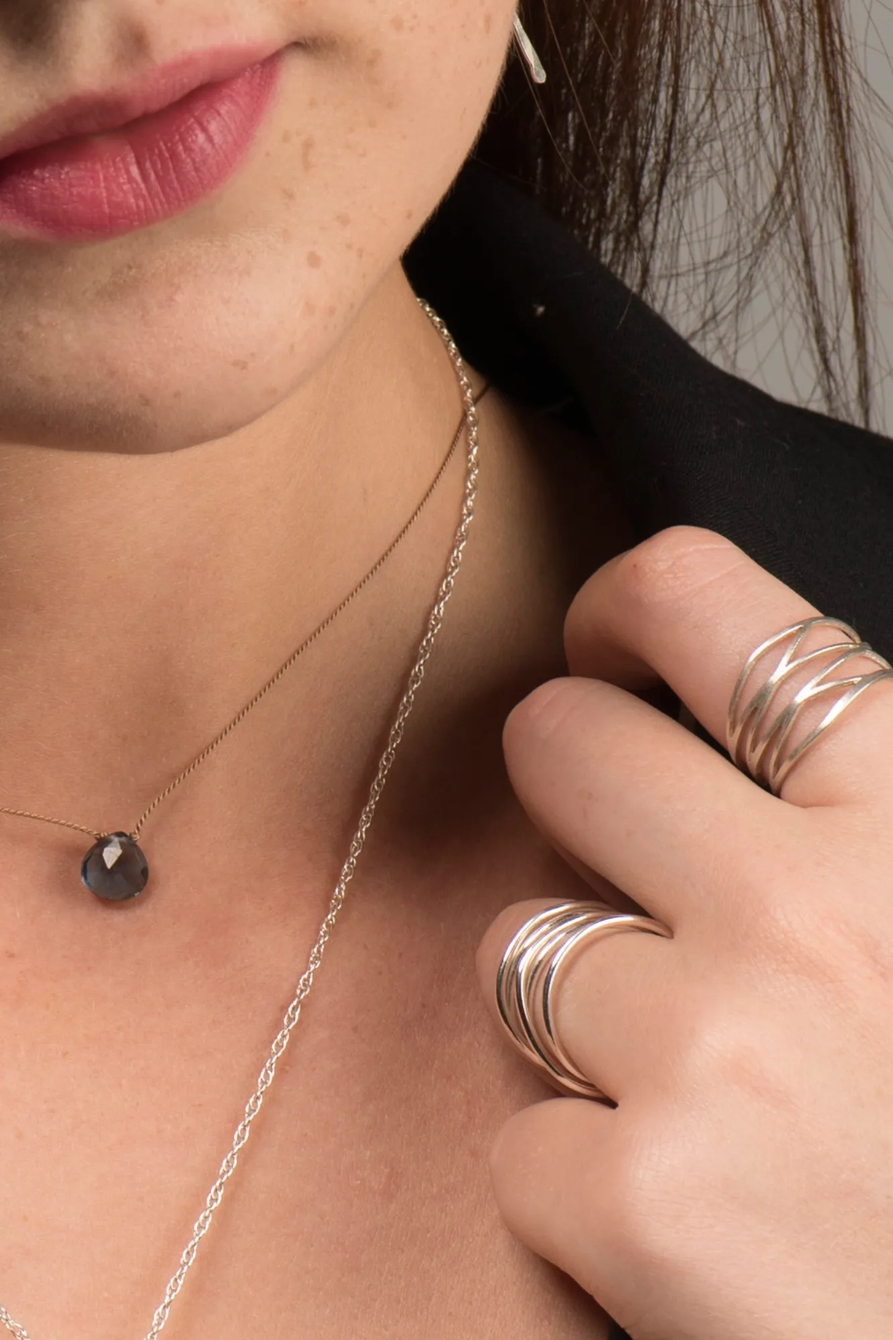 Britta Ambauen London Blue Topaz Necklace, image 2