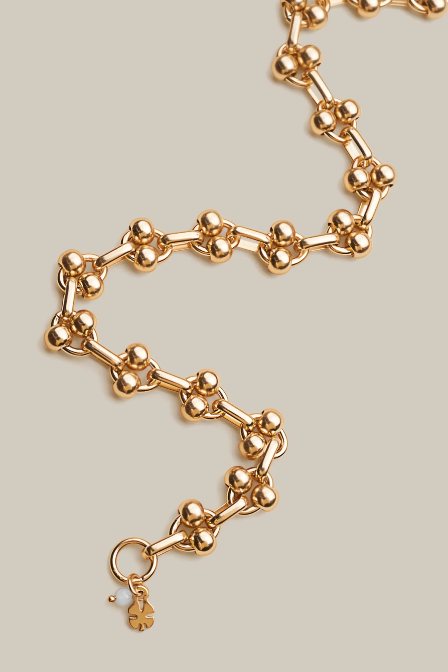 CIRCLE CHAIN LINK NECKLACE, image 2
