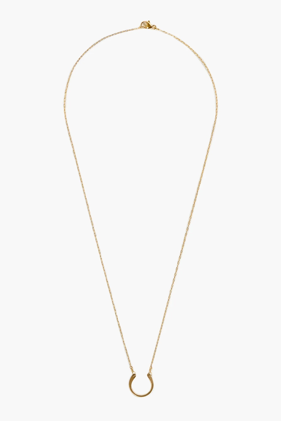 Britta Ambauen Horseshoe Charm Necklace, image 2