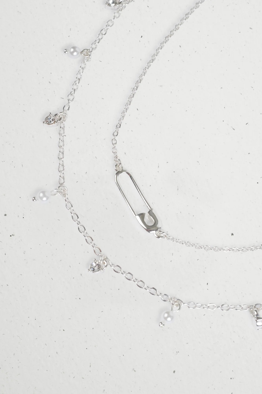 SAFETY PIN ANKLET SET, image 3