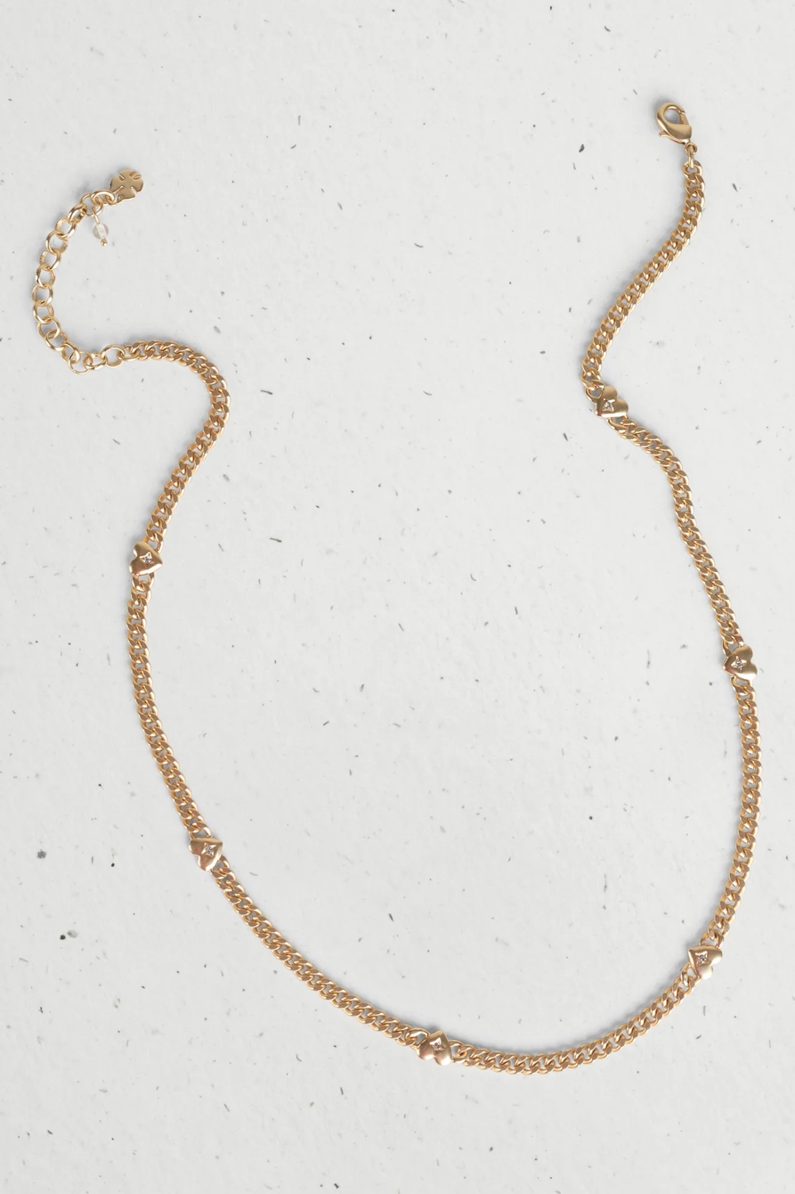 CHAIN HEART NECKLACE, image 2