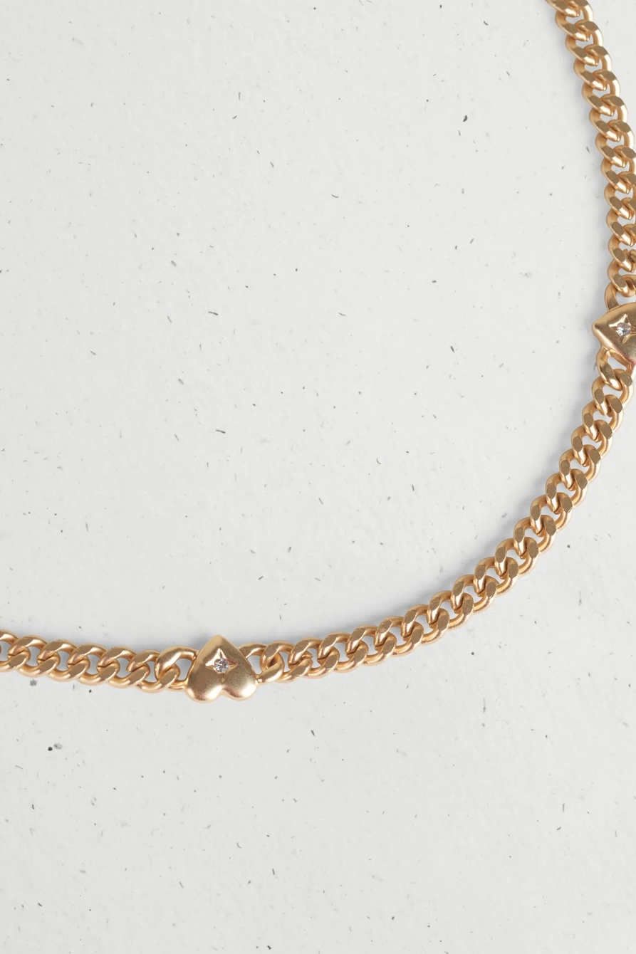 CHAIN HEART NECKLACE, image 3
