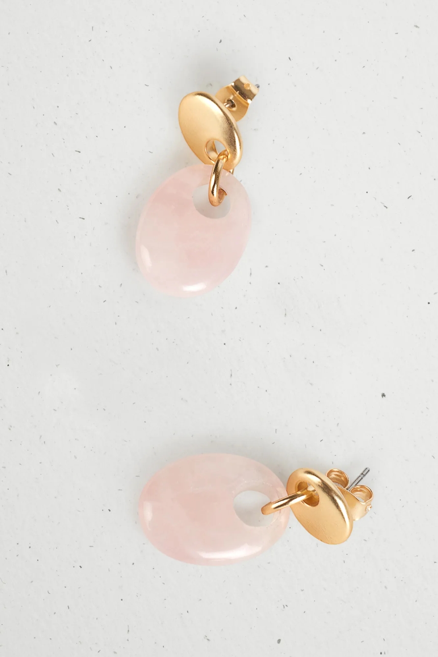 MODERN ACETATE DROP EARRING, image 2