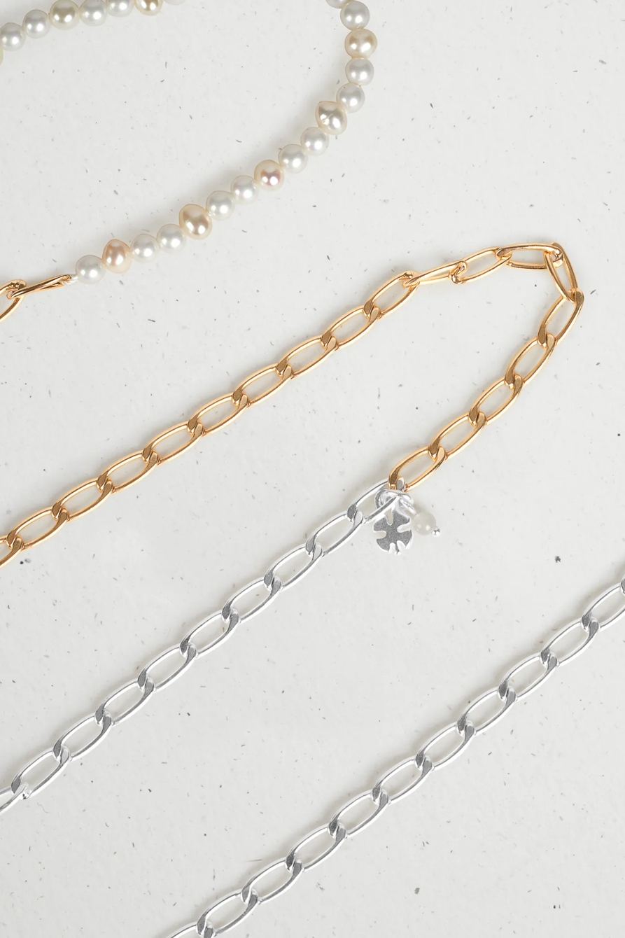 PEARL CHAIN STRAND NECKLACE, image 2