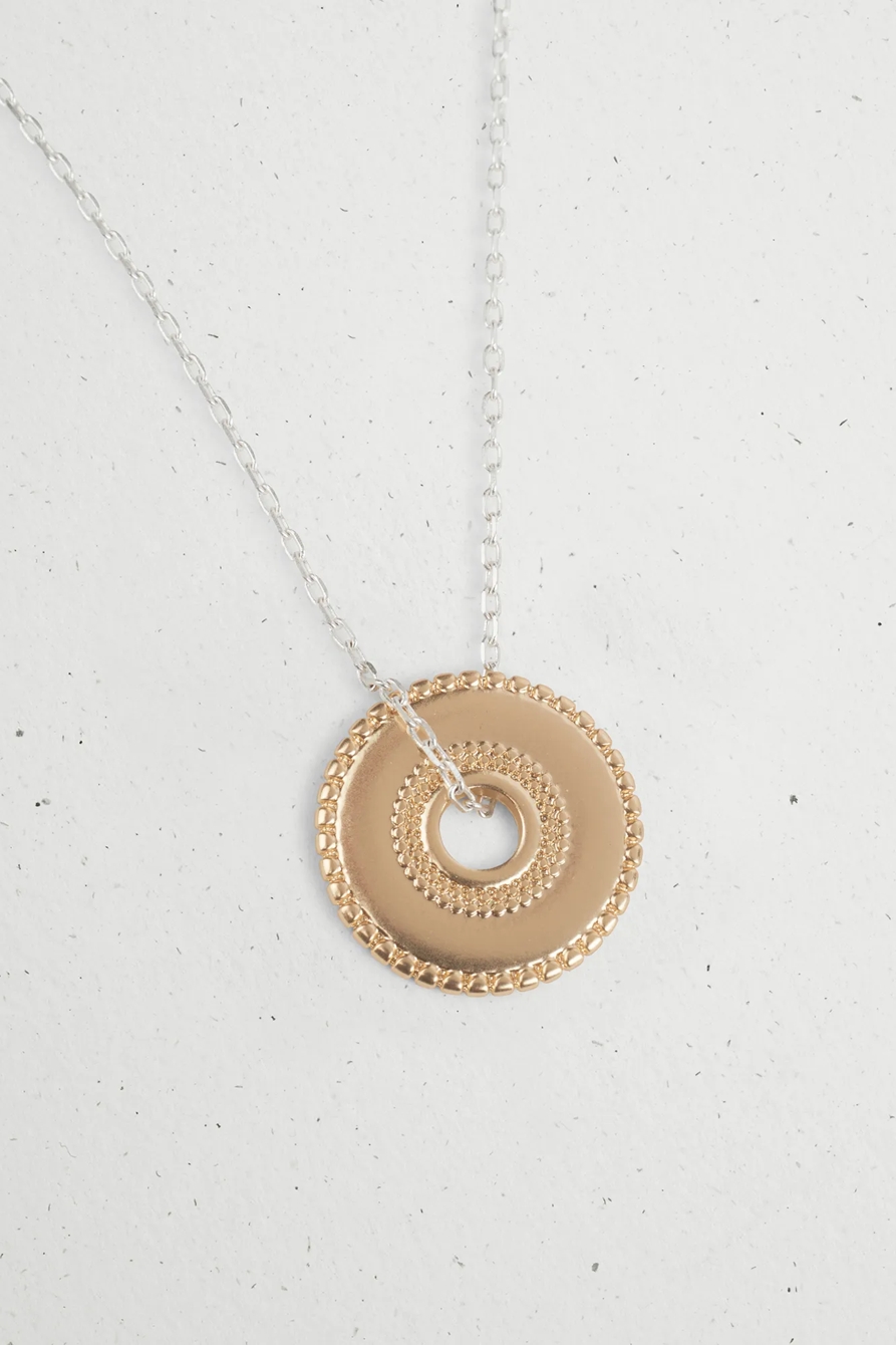 DISC COLLAR NECKLACE, image 2