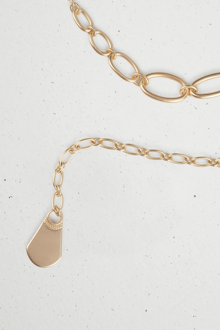 ASYMMETRICAL CHAIN Y NECKLACE, image 3