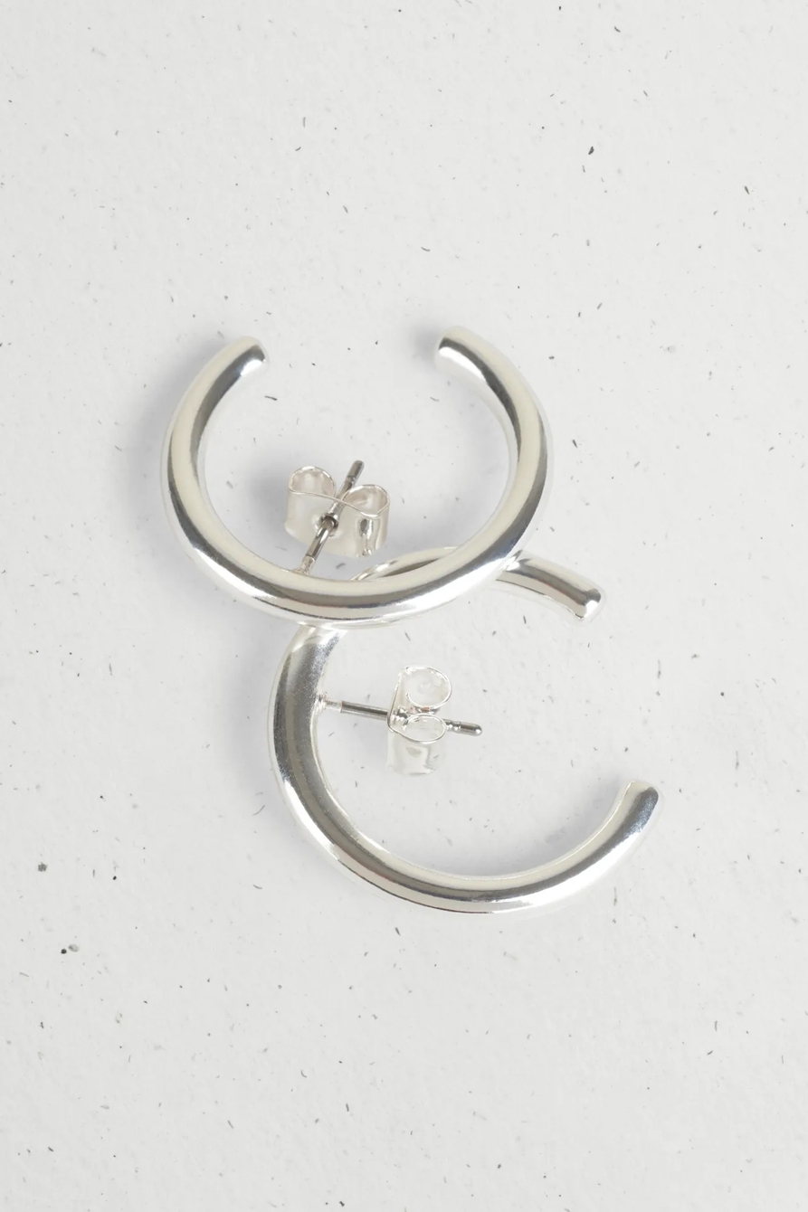 HOOP CUFF STUD EARRING, image 2