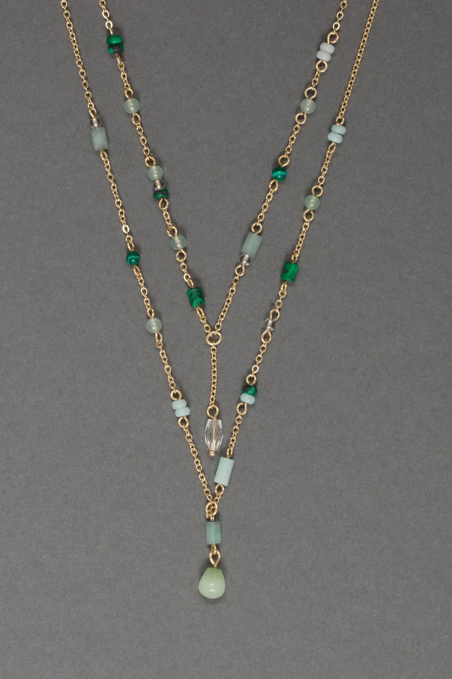 delicate beaded lariat, image 2