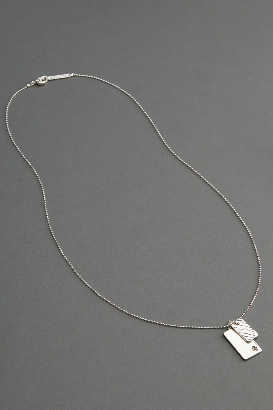 MEN'S TAG PENDANT NECKLACE, image 1