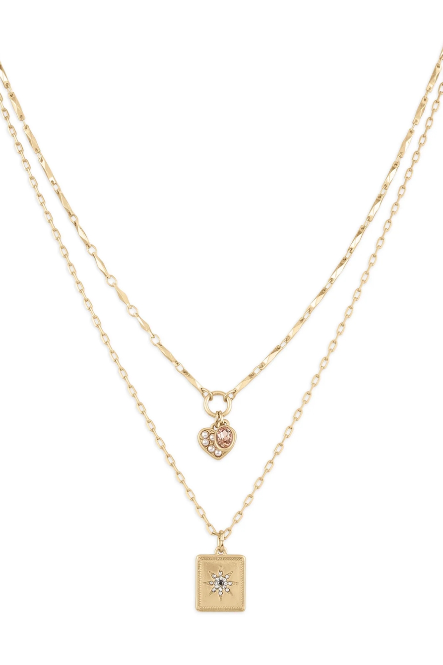 TAG CHARM LAYER GIFTING NECKLACE, image 1