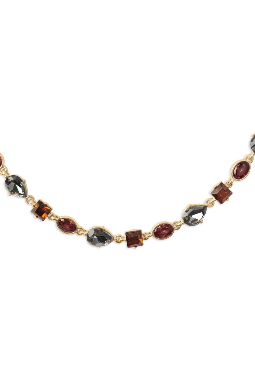BERRY SET STONE COLLAR NECKLACE, image 2