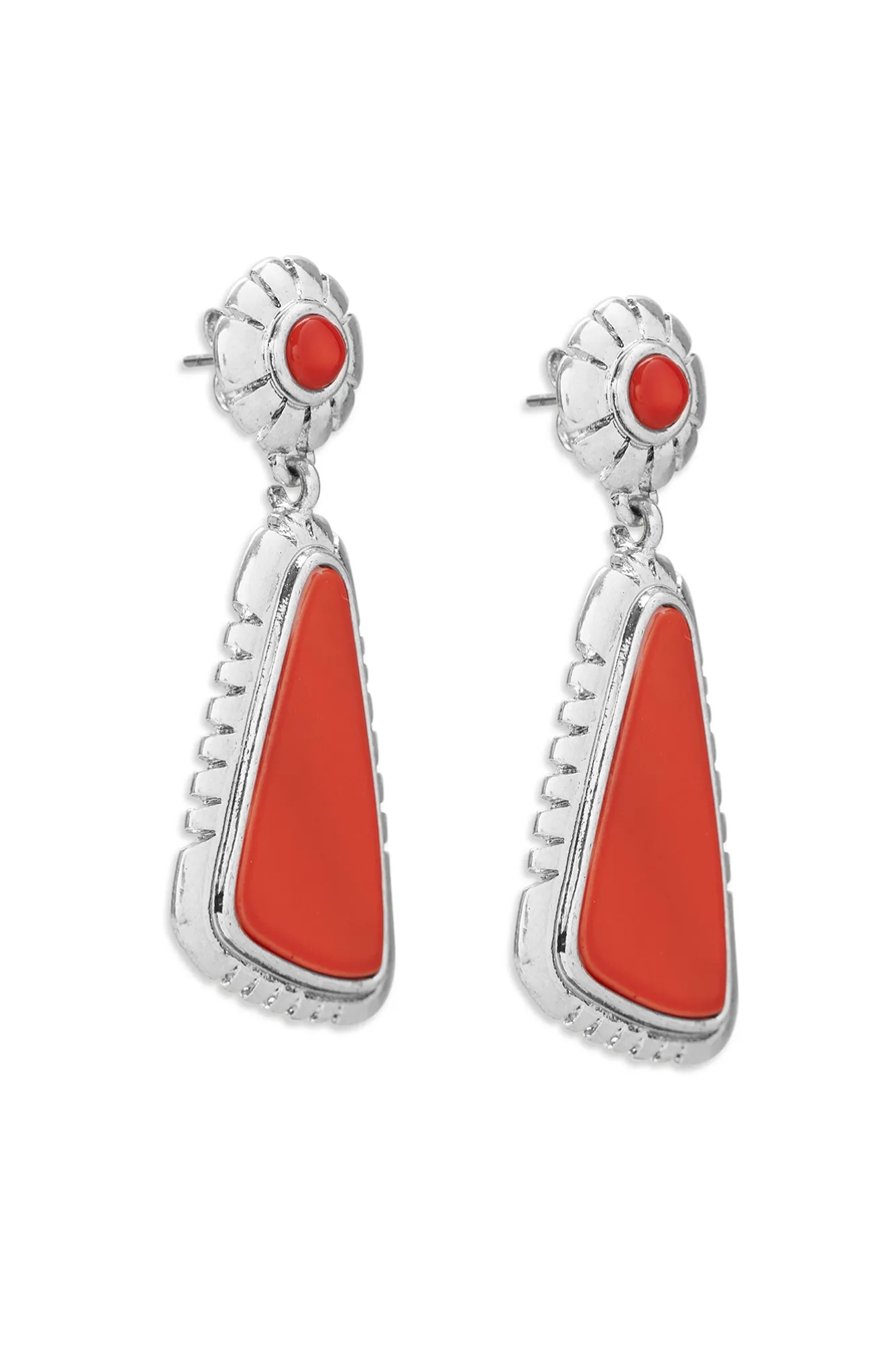 SET STONE STATEMENT EARRING, image 2