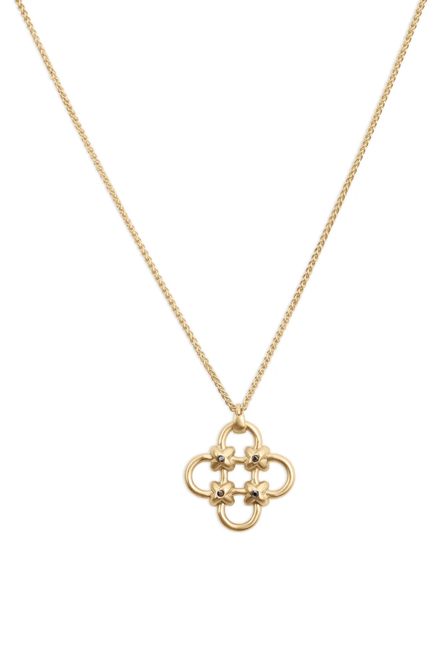 KNOTTED PENDANT NECKLACE, image 2