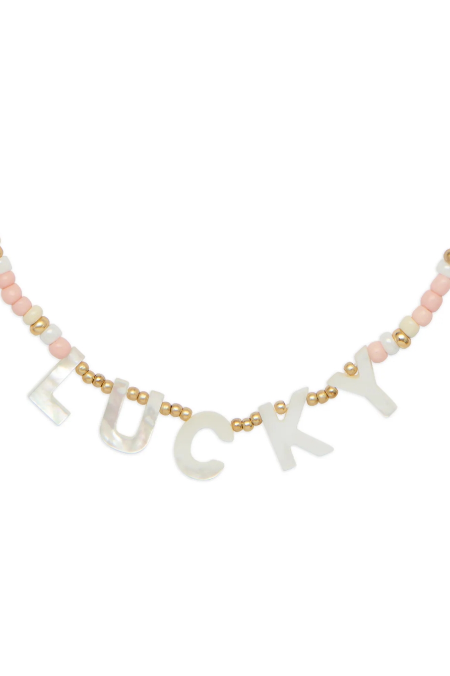 LUCKY BEADED COLLAR NECKLACE, image 2