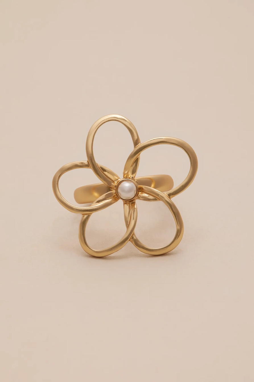 DAISY PEARL RING, image 2