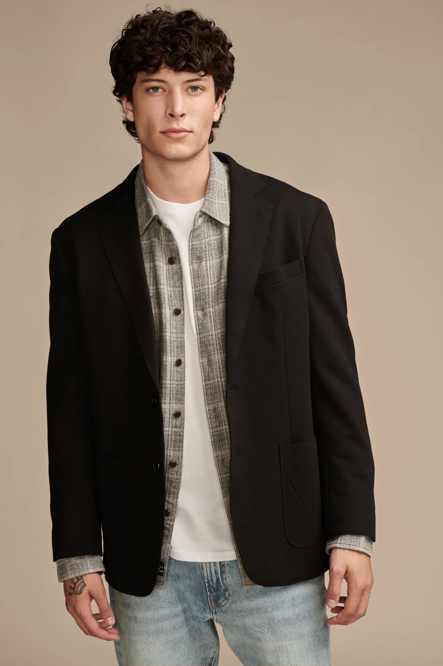 PIQUE BLAZER 4-WAY STRETCH, image 2