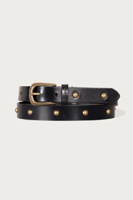 DOME STUDDED LEATHER BELT, image 1