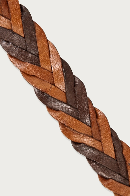 WESTERN MULTI COLORED BRAID BELT, image 2