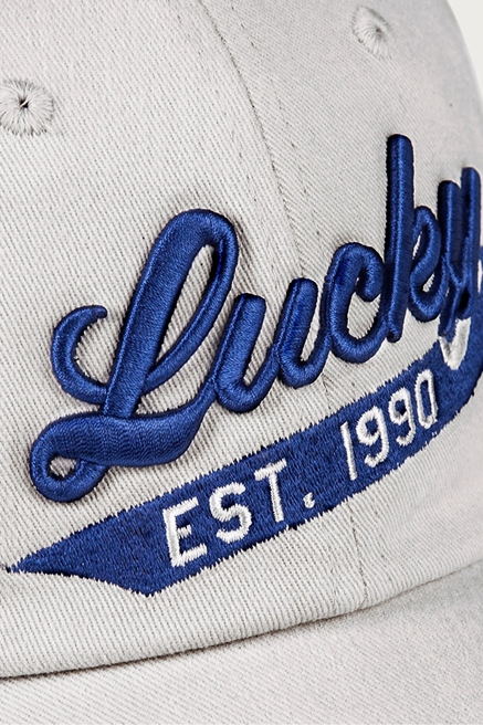 Lucky 1990 Embroidered Dad Hat, image 3