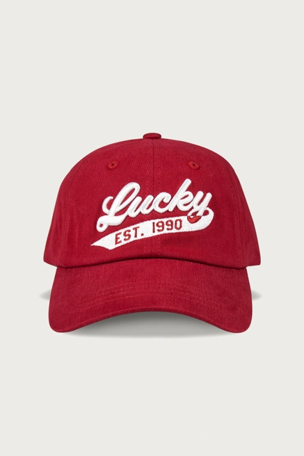 Lucky 1990 Embroidered Dad Hat, image 4