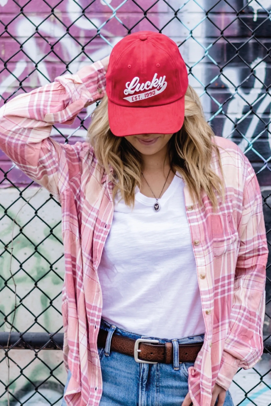 Lucky 1990 Embroidered Dad Hat, image 6