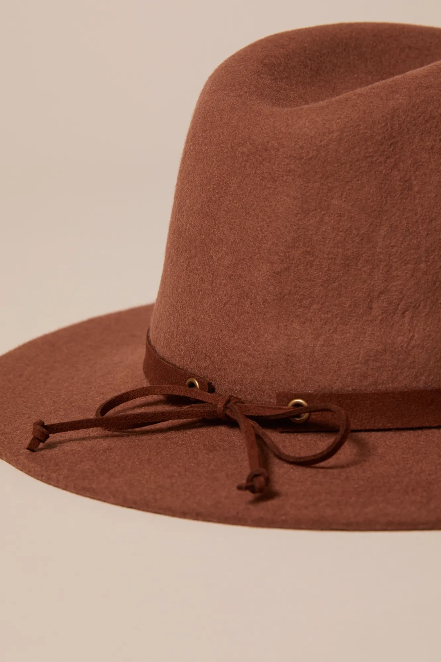 WOOL FEDORA HAT, image 2