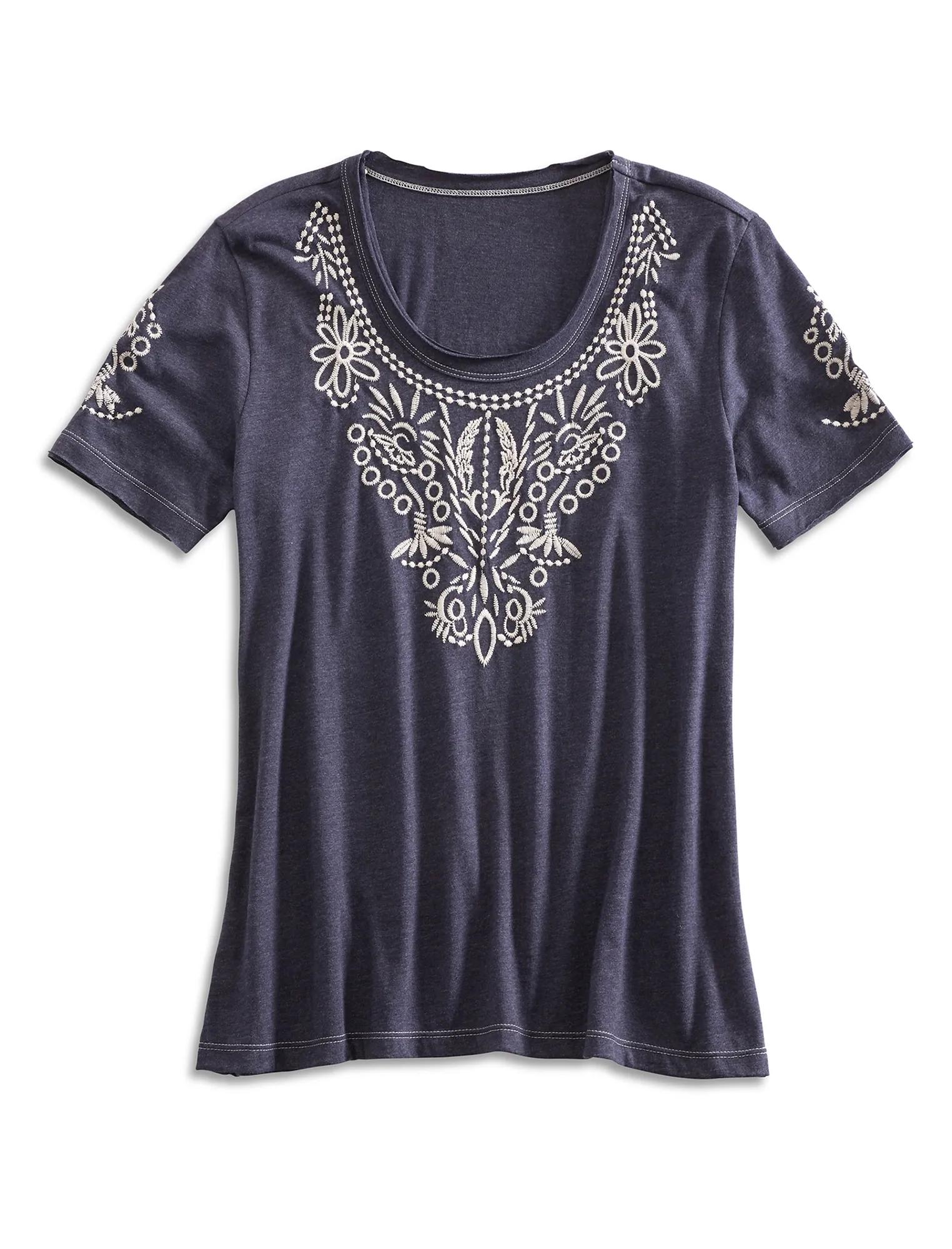 EMBROIDERED TOP, image 3