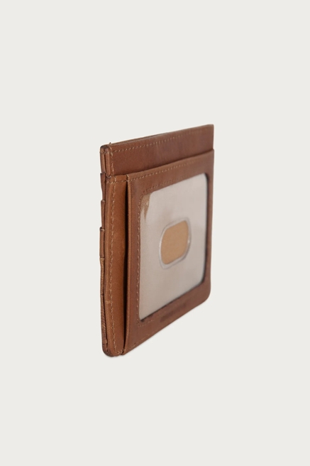 PLAID EMBOSSED LEATHER CARD CASE, image 4