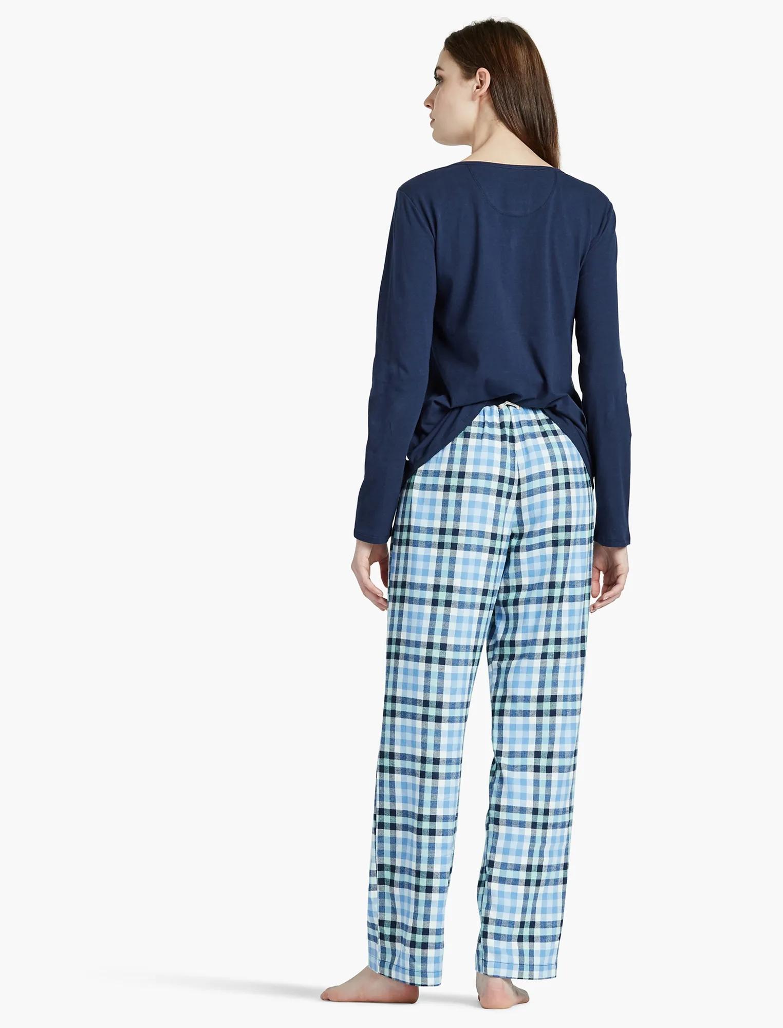 CONTRAST PLACKET PAJAMA, image 3