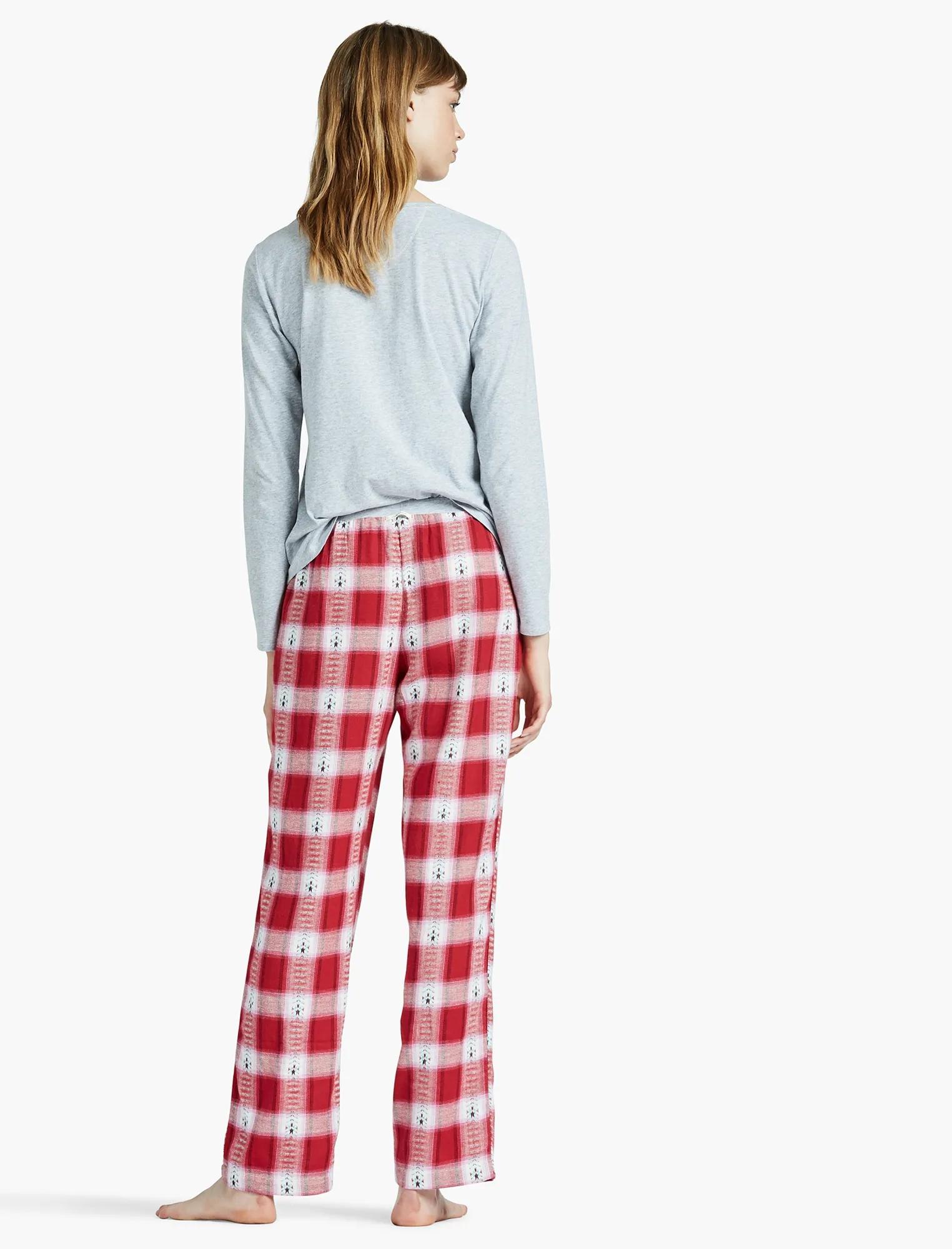 CONTRAST PLACKET PAJAMA, image 3