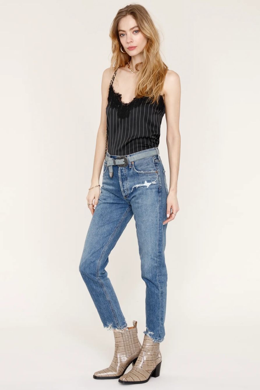 LACE TRIM CAMI, image 2