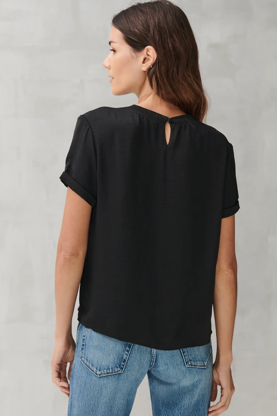 WOVEN POCKET TEE, image 4