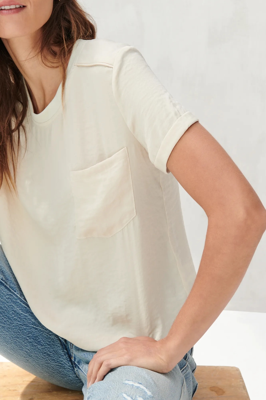 WOVEN POCKET TEE, image 5