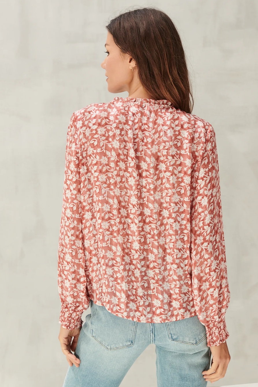 SOFT FLORAL PRINTED TOP, image 5
