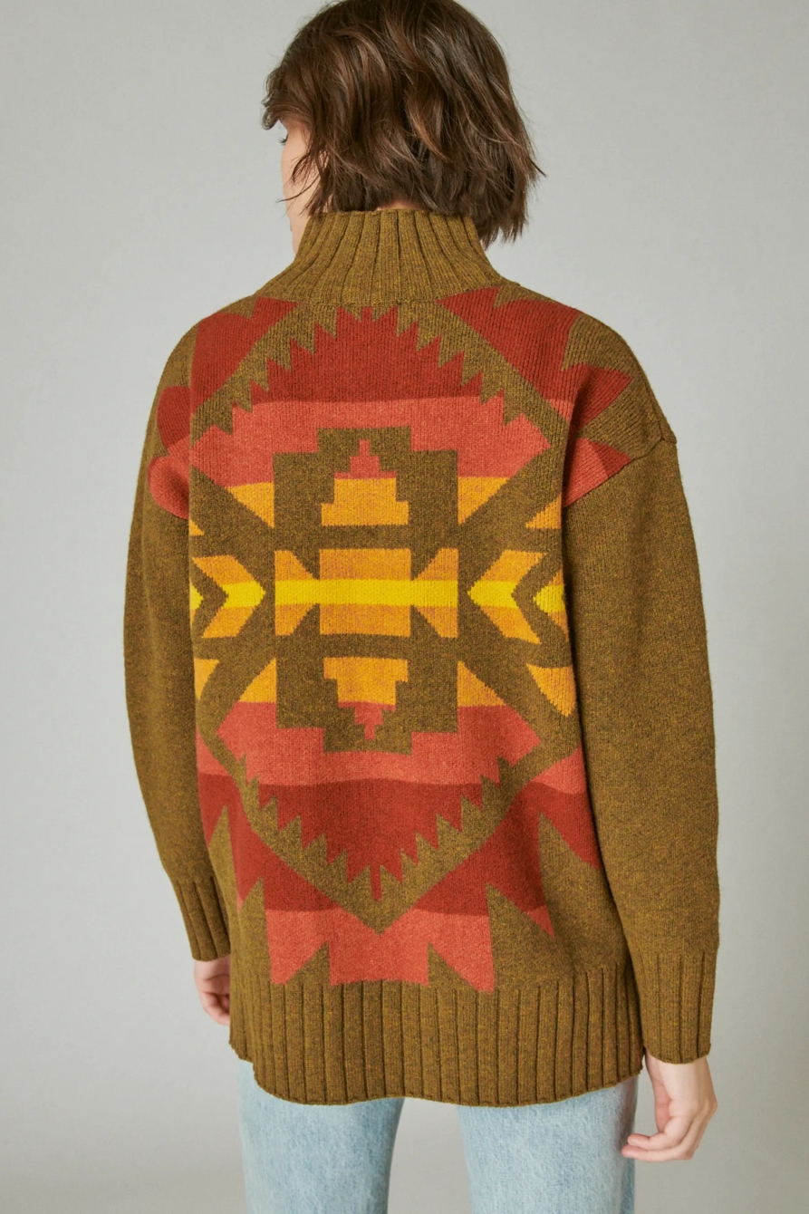 PENDLETON LAMBSWOOL GRAPHIC SWEATER, image 4