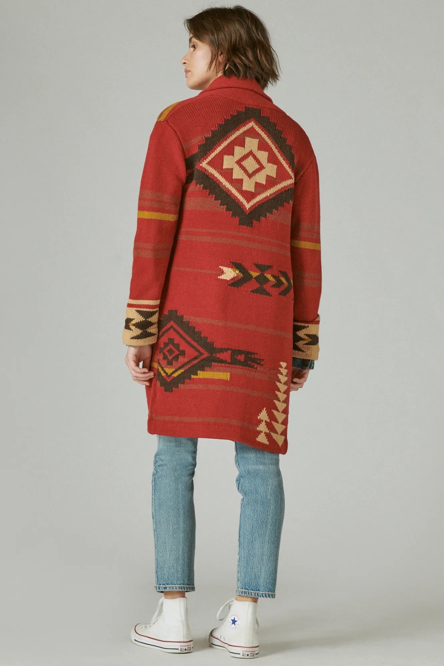 PENDLETON GRAPHIC SWEATER COATIGAN, image 3