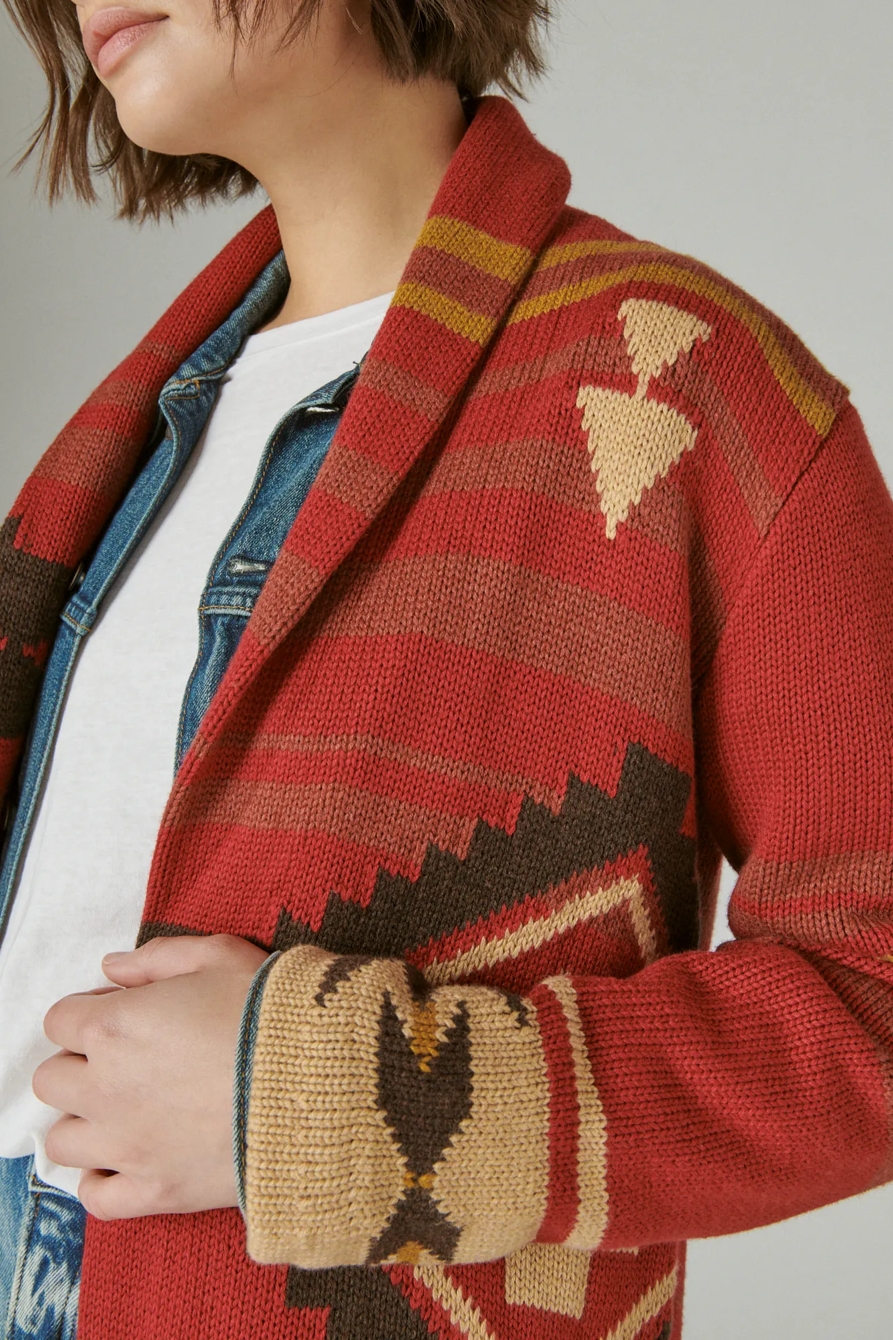 PENDLETON GRAPHIC SWEATER COATIGAN, image 4