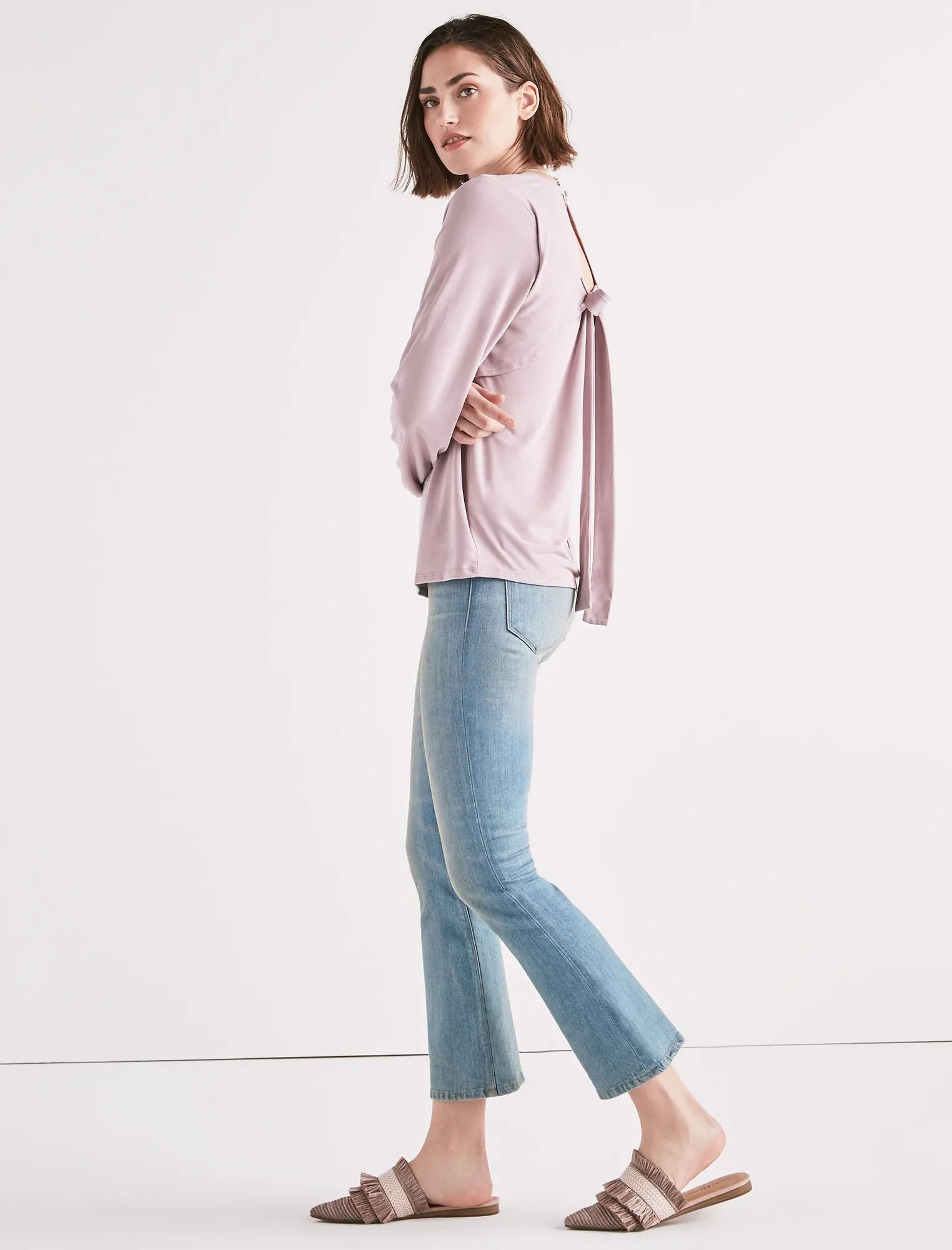 TIE BACK CUTOUT TOP, image 3