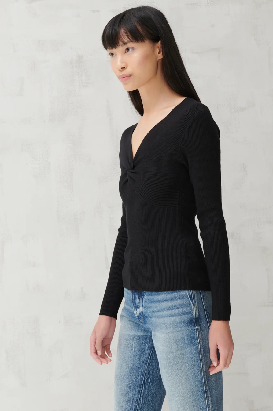 TWIST LONG SLEEVE TOP, image 3