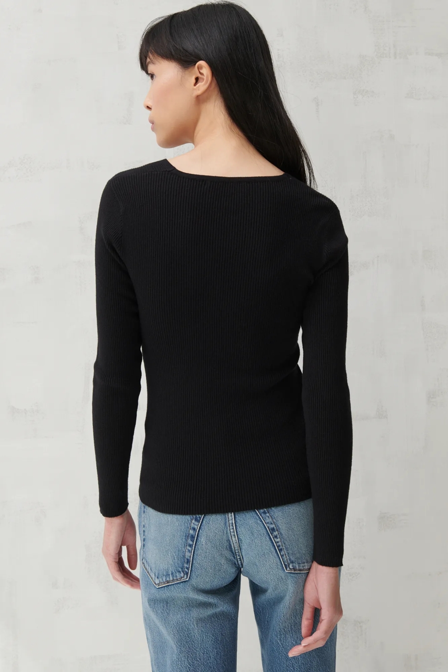 TWIST LONG SLEEVE TOP, image 4