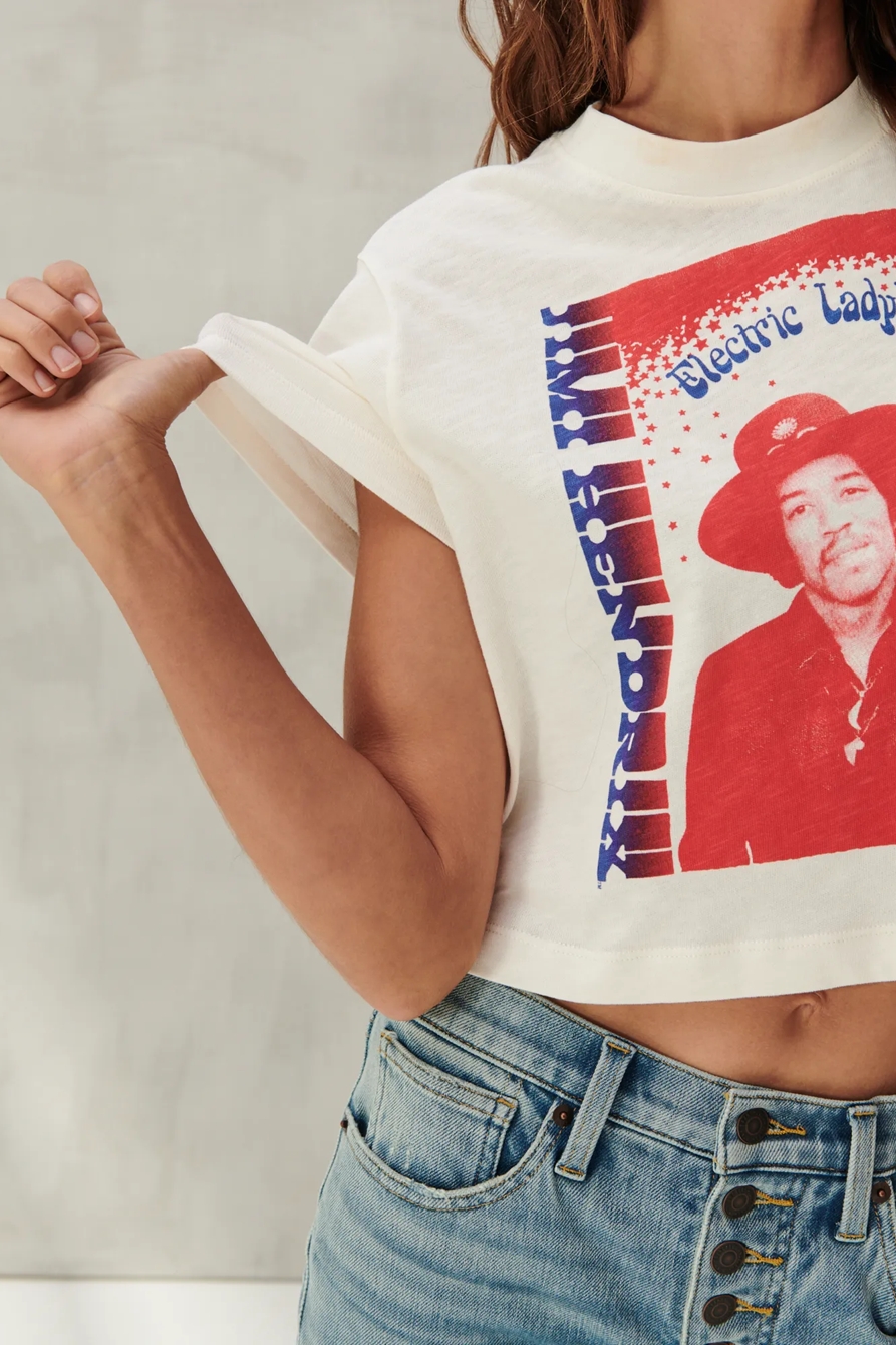JIMI HENDRIX ELECTRIC GRAPHIC TEE, image 3