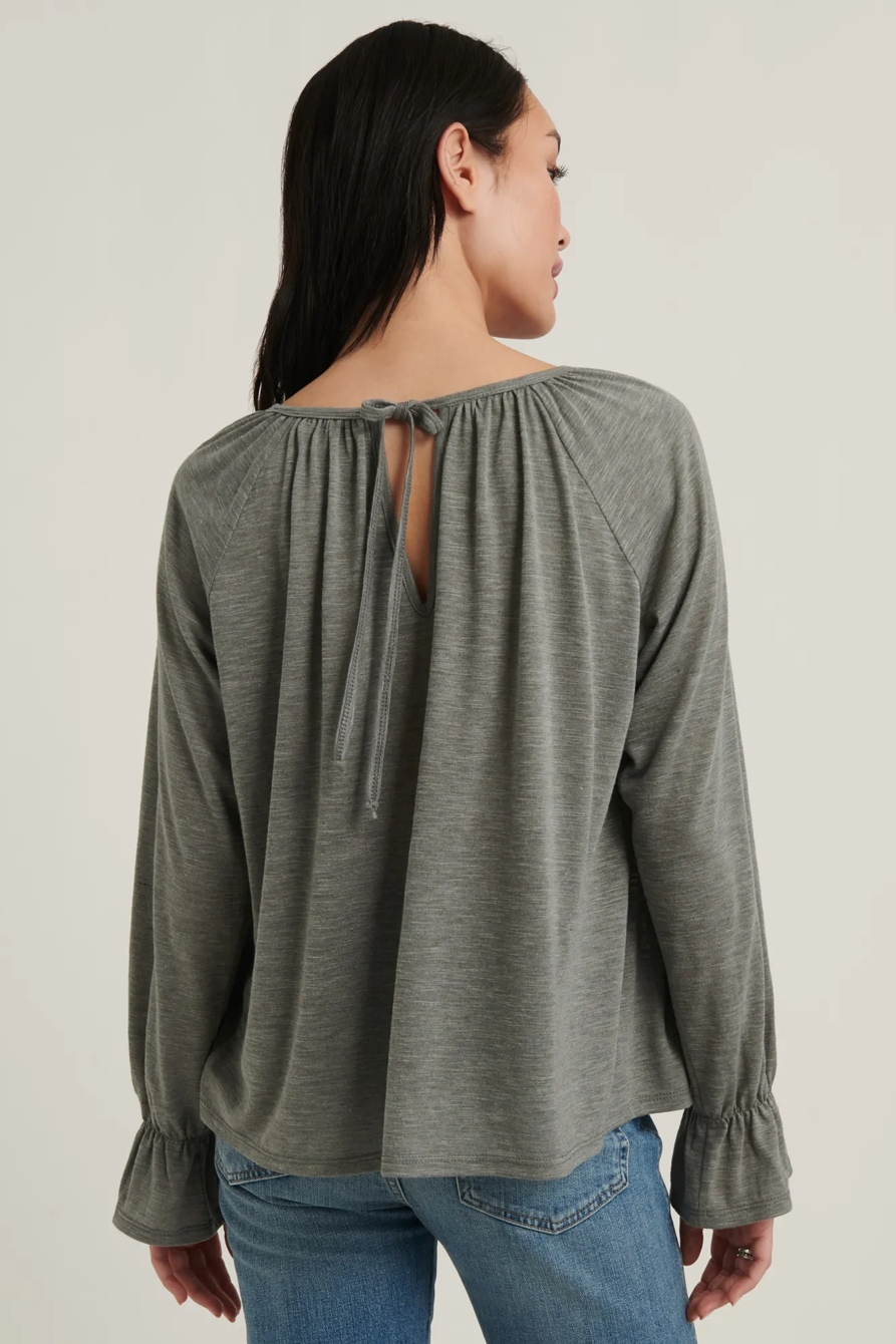 Bell Sleeve Knit Top, image 4