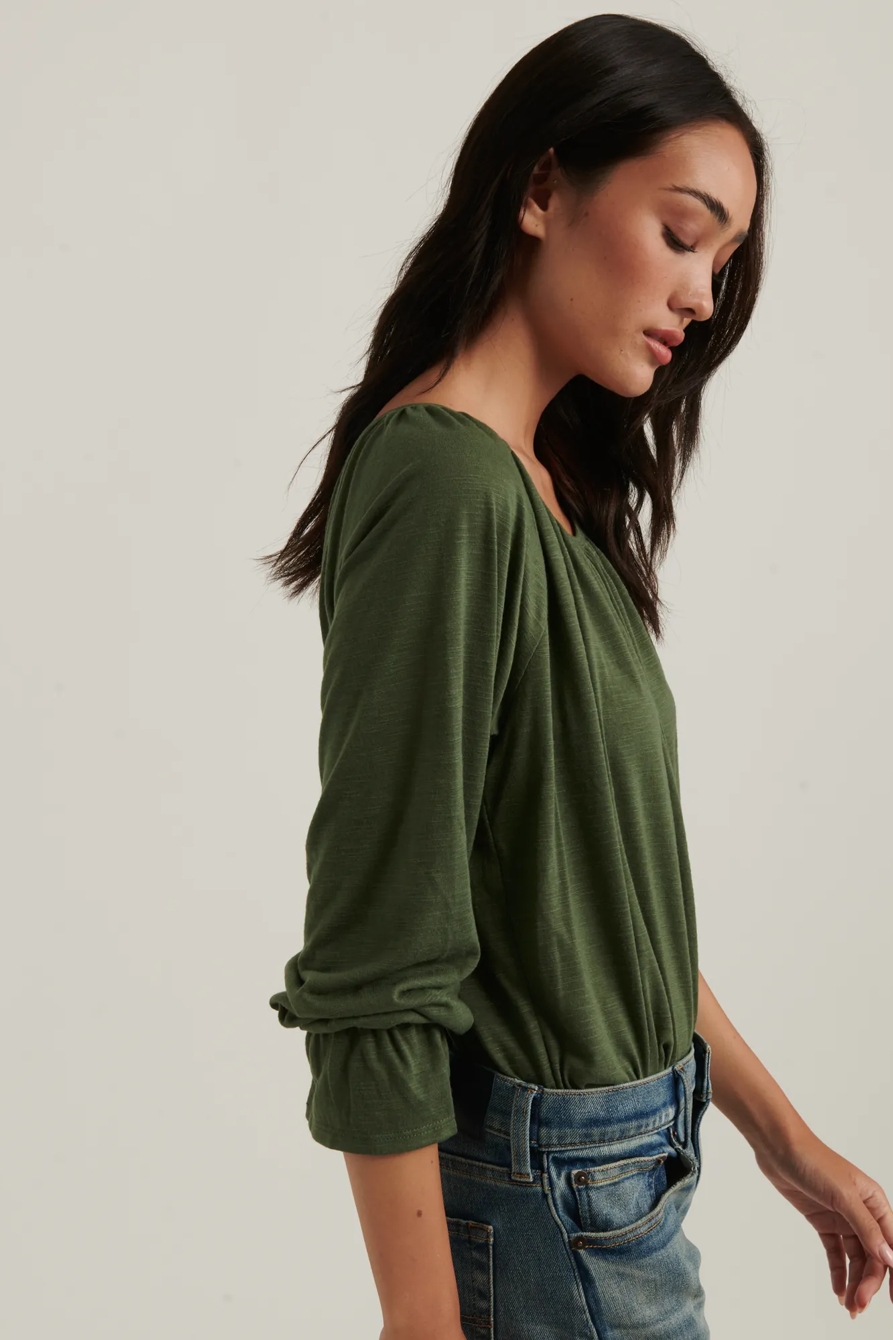 Bell Sleeve Knit Top, image 2