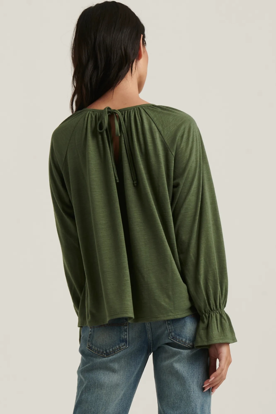 Bell Sleeve Knit Top, image 3