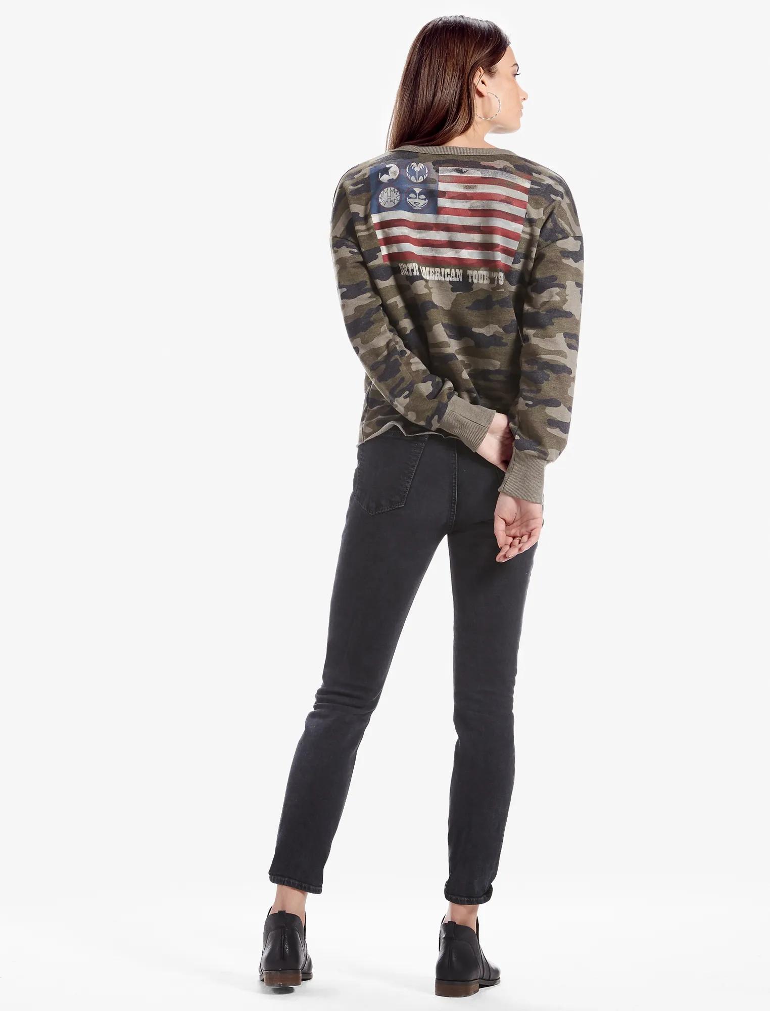 KISS CAMO CHOKER PULLOVER, image 2