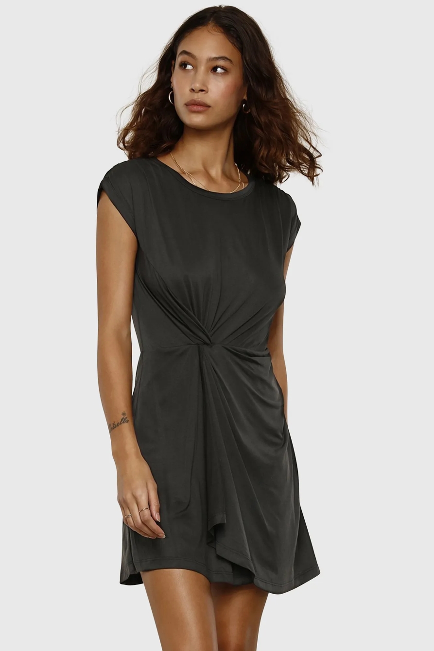 TWIST FRONT MINI DRESS, image 1