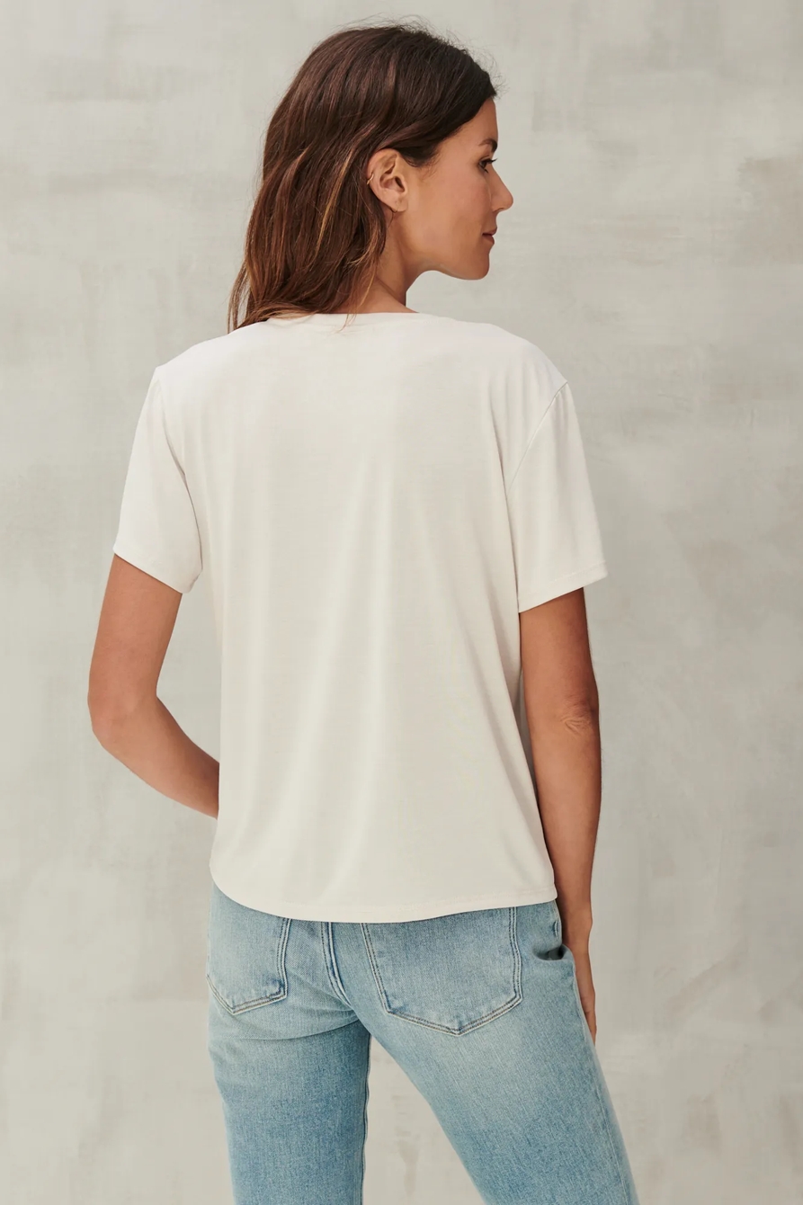CROPPED BOYFRIEND TEE, image 4
