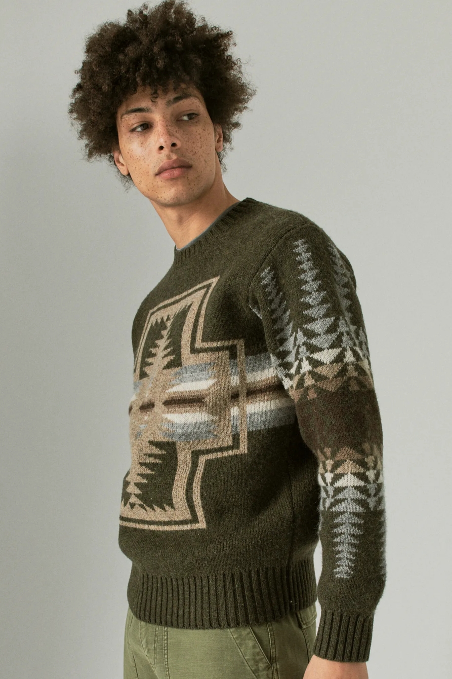 PENDLETON SHETLAND HARDING CREW NECK SWEATER, image 3